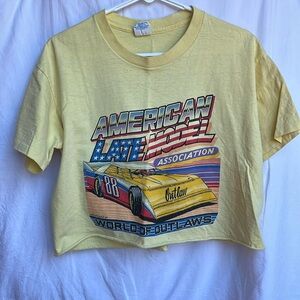 Vintage Cropped T Shirt